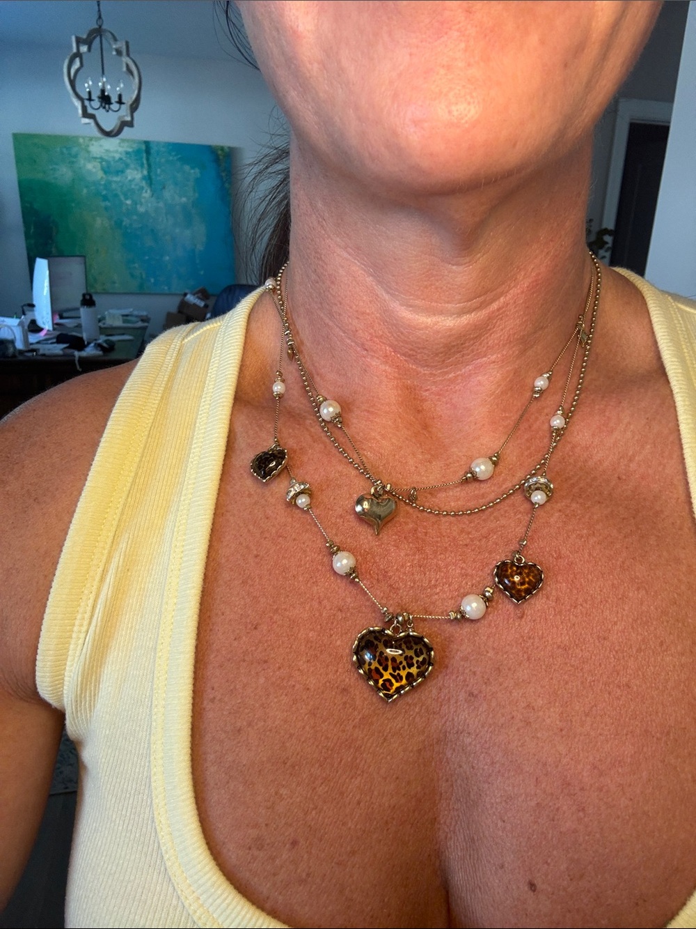 Betsy Johnson necklace and earring set